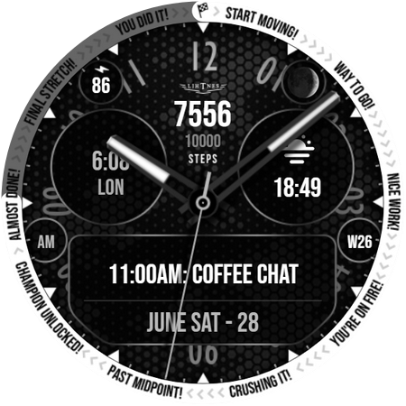 Analog Watch Face 031