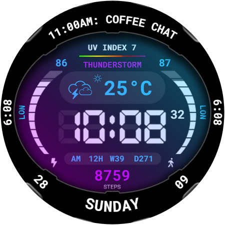 LumeX Digital Face 130