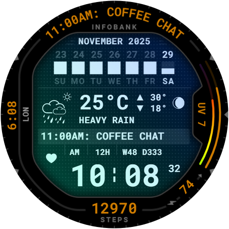 Reindeer Watch Face
