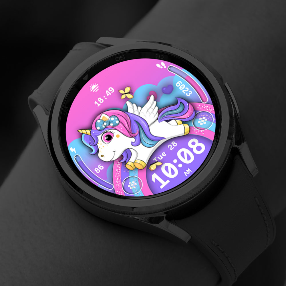 Unicorn Watch Face