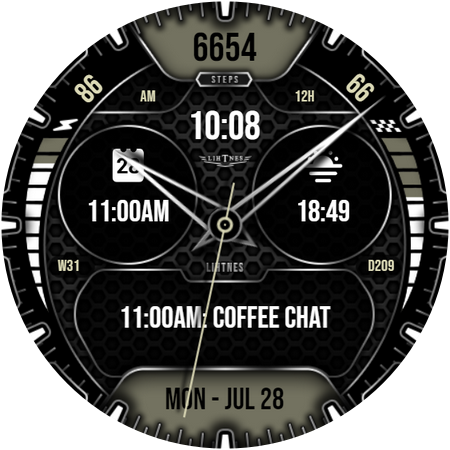 Hybrid Watch Face 011