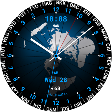 World Time Zone 015