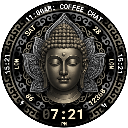 Buddha Watch Face 033