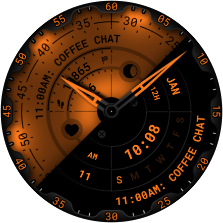 Hybrid Watch Face 067
