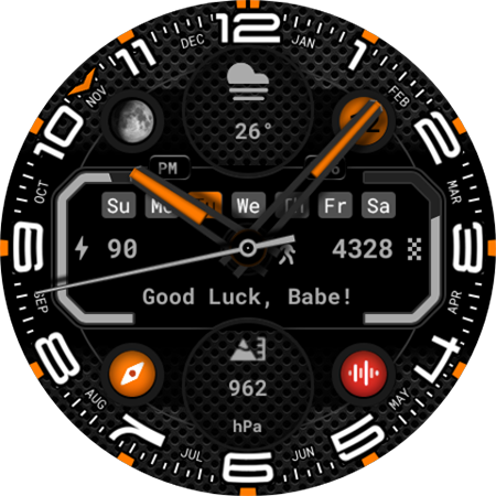 Wear Watch Face 071