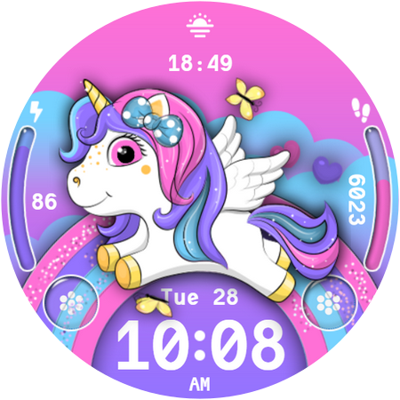 Unicorn Animated Watch 093