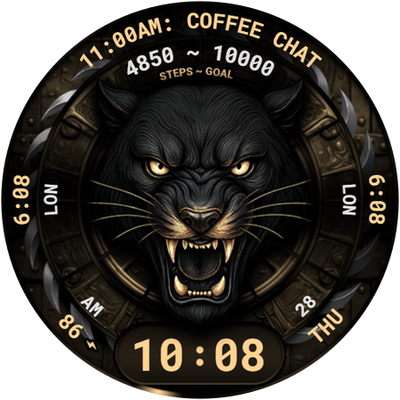 Animals Watch Face 106