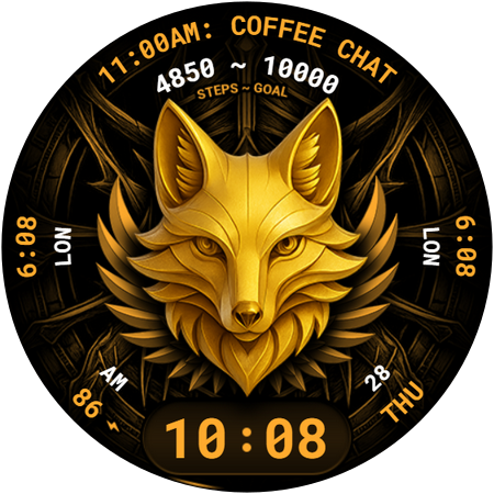 Animals Watch Face 107