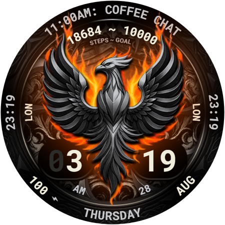 Phoenix Watch Face 109
