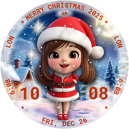 Christmas Watch Face 136