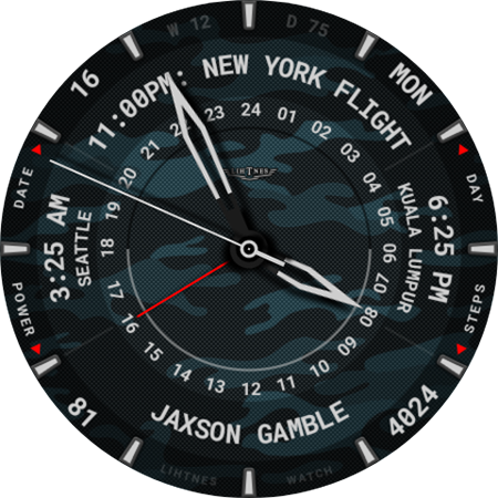 Tactical Camo Watch Face 148