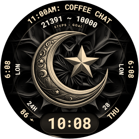 Islamic Watch Face 127